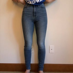 Ultra High Rise Super Skinny Hollister Jeans